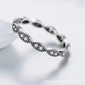 925 Sterling Silver Rings Jewelry Wedding Women Rings